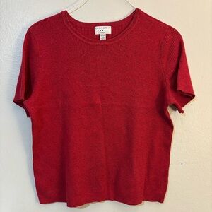 Covington Bright Red Short Sleeve Crewneck Tee
